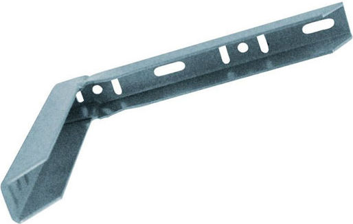 Vormann Eckregal Schwere Ausführung Verzinkt in Gray Farbe 300x200mm 1Stück 175603.0002