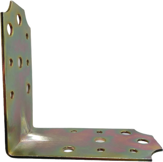 Zogometal Metallic Corner Shelf Silver 130x130mm 0733
