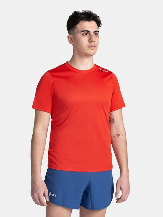 Kilpi T-shirt Bărbătesc cu Mânecă Scurtă Roșu