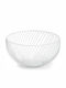 Fruit Bowl Metallic White