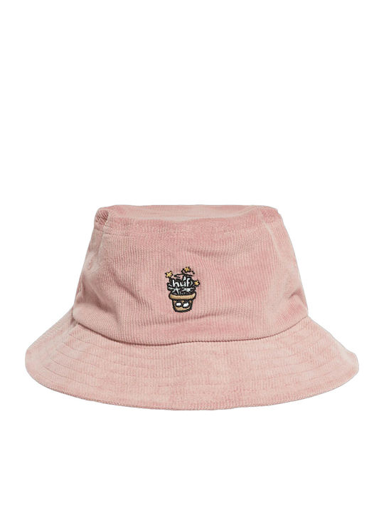 HUF Pot Head Γυναικείο Κοτλέ Καπέλο Bucket Ροζ