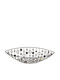 Obstschale Metallisch Braun 50x50x10cm