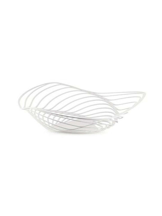 Alessi Trinity Fruit Bowl Metallic White 43x43x...