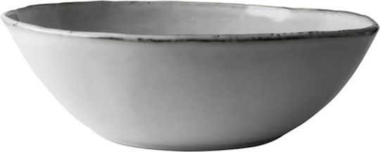 Dutch Rose Obstschale Keramik Gray 33x33x10cm
