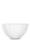 General Trade Fruit Bowl Metallic White 25x14cm