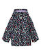 Kids' Casual Jacket Short with Hood Dark Blue