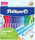 Pelikan Colorella Star Washable Drawing Markers 0.6mm Thin Set 24pcs
