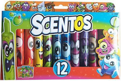 Scentos Aromatic Markers (12 Colors)