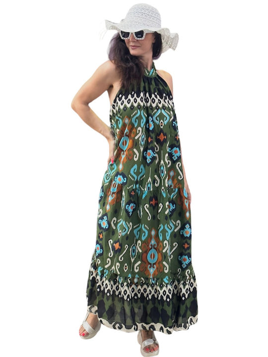 Summer Maxi Dress Green