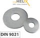 Helix Ροδέλα Φαρδιά για Βίδα M8mm 100τμχ DIN 9021