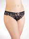 Damen Brasilien mit Spitze Schwarz