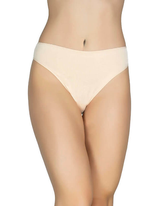 A.A UNDERWEAR Tai Plus Bamboo Femeie Alunecare Bej