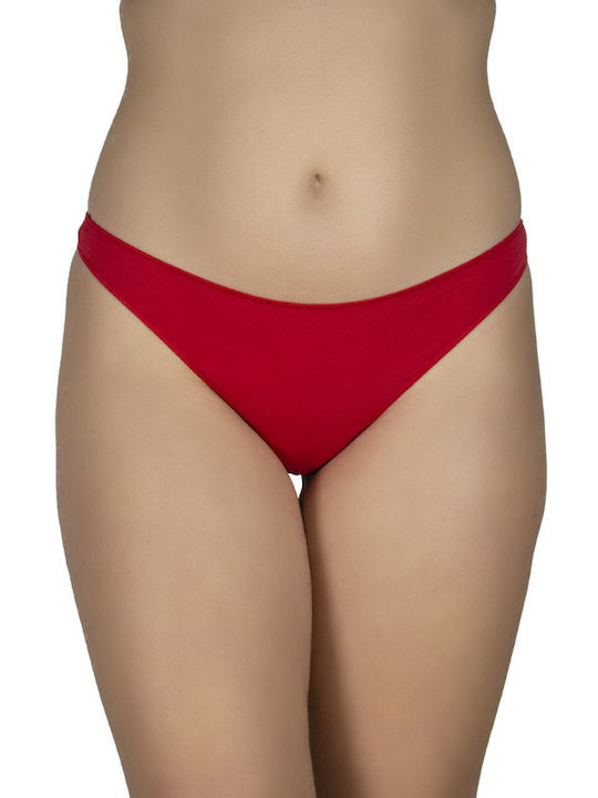 A.A UNDERWEAR Cotton Women's String Red