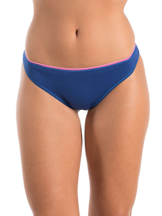 A.A UNDERWEAR Cotton Women's Brazil Blue