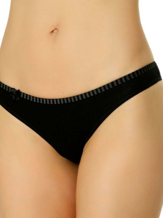 Sexen Cotton Women's Slip Black