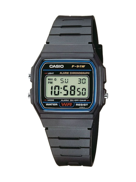 Casio Casio Vintage Ρολόι Μπαταρίας με Καουτσούκ Λουράκι Casio Casio Vintage Ρολόι Μπαταρίας με Καουτσούκ Λουράκι