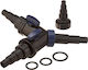 Oase 56668 Splitter with Switch 13mm Black