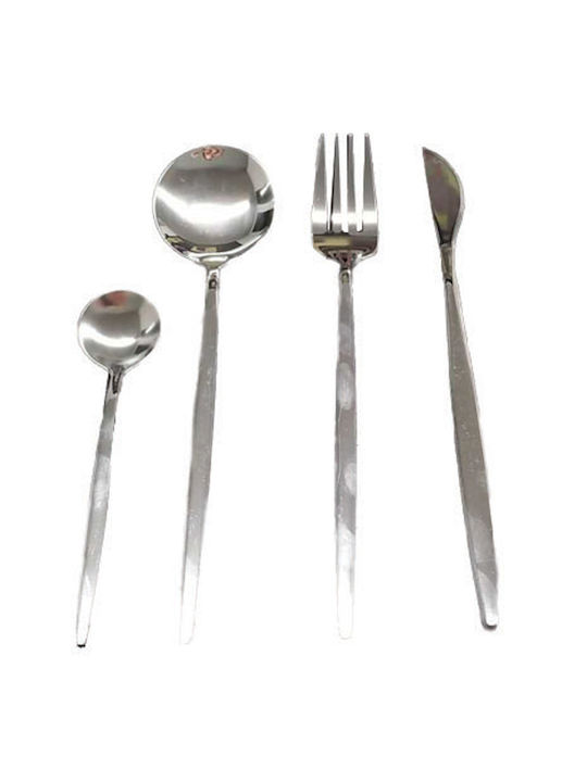 4-Piece Silver Cutlery Set