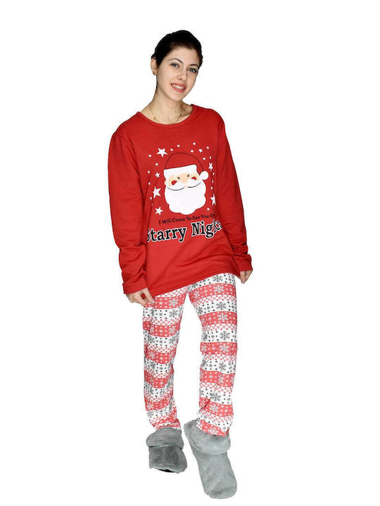 Pyjama Frauen mit beeindruckender Stampa X'mas!!!!