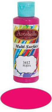 Artebella Ακρυλικό Χρώμα Ζωγραφικής Φούξια 130ml