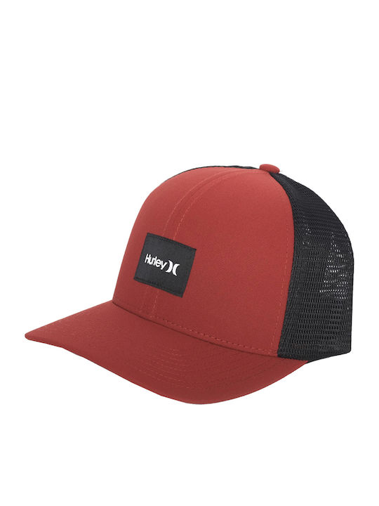 Hurley 'WARNER' Bărbați Jockey cu plasă Burgundy