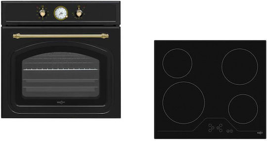 Winstar WST BIODTIX + WST BIH TIX Over Counter Oven 69lt with Ceramic Hobs W59.5cm.