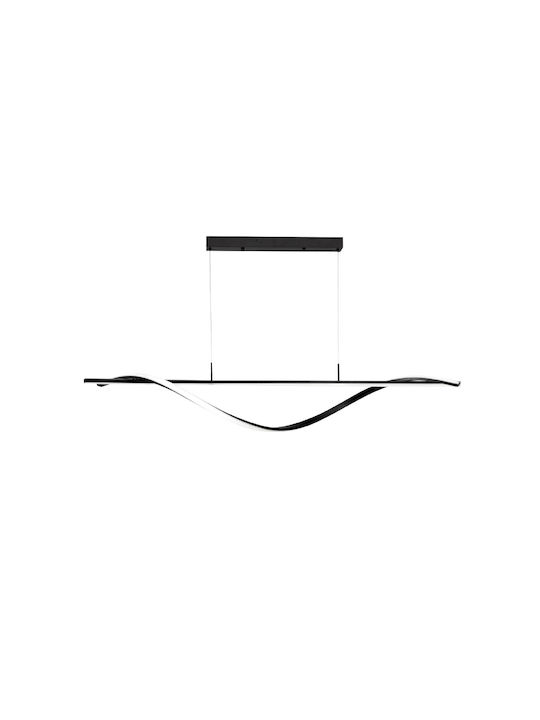 Inlight Pendant Light LED Rail Black