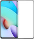 Pinwuyo 9H 2.5D Full Face Tempered Glass Μαύρο (Realme C55)
