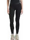 Schulung Frauen Lang Leggings Schwarz