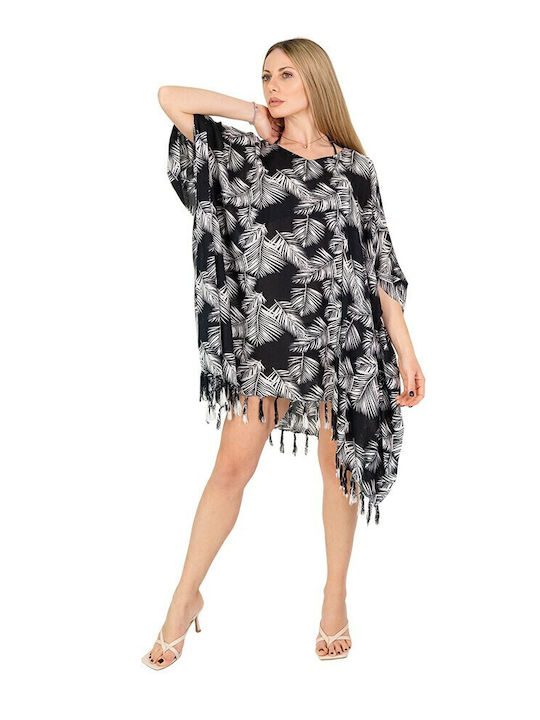 Aquablue Black Beach Caftan