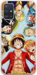 One Piece Back Cover Σιλικόνης Πολύχρωμο (Galaxy A71)