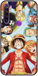 One Piece Back Cover Σιλικόνης Πολύχρωμο (Redmi Note 8)