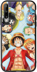 One Piece Back Cover Tempered Glass / Plastic Multicolour (Galaxy A30s)