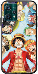 One Piece Umschlag Rückseite Silikon Mehrfarbig (Realme 9 5G / 9 Pro)