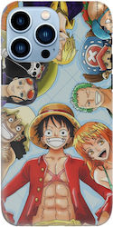 One Piece Back Cover Πλαστικό / Σιλικόνης / Tempered Glass Μαύρο (iPhone 14 Pro Max)