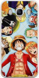 One Piece Back Cover Σιλικόνης Πολύχρωμο (Galaxy J5)