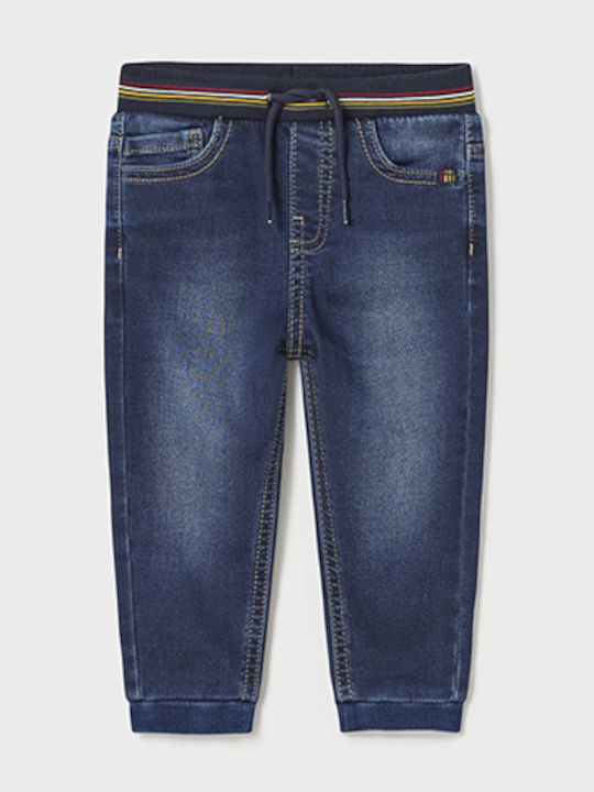 Mayoral Kids' Jeans Trousers Navy Blue
