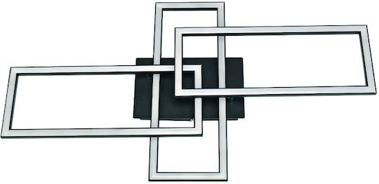 Horoz Electric Deckenleuchte Schwarz mit Integrierter LED