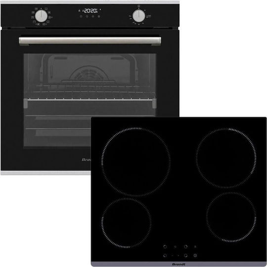 Brandt Over Counter Oven 73lt with Ceramic Hobs W56cm.