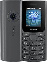 Nokia 110 (2023) Dual SIM Mobil cu Butone (Meniu grecesc) Cărbune de lemn