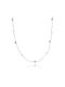 Arapinis Necklace from White Gold 14K