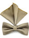 Legend Accessories Bow Tie Set Brown -POYRO