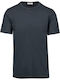 T-shirt Navy Μπλε