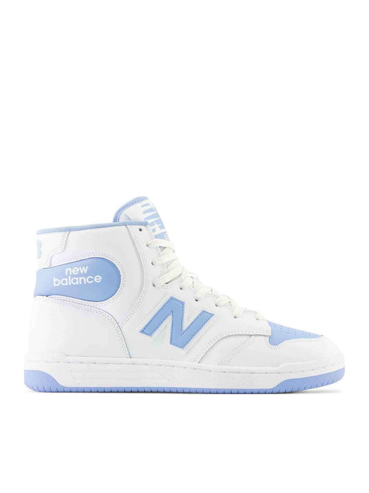 New Balance 480 Court Ανδρικά Μποτάκια Λευκά