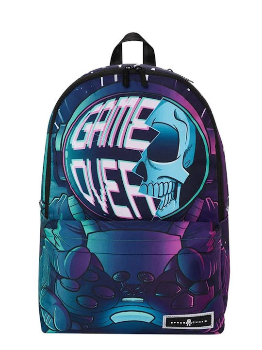 Zakcret Space Junk School Bag Backpack Junior High-High School in Blue color