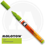 Molotow One4all Ακρυλικός Μαρκαδόρος 2mm Ασημί