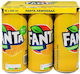 Fanta Λεμονάδα με Ανθρακικό σε Κουτί 6x330ml