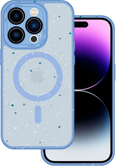 Tel Protect Magnetic Splash Frosted Back Cover Σιλικόνης / Πλαστικό / Tempered Glass Μαγνητικό Γαλάζιο (iPhone 11 Pro Max)