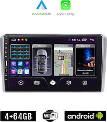 Kirosiwa Sistem Audio Auto pentru Opel Corsa / Astra / Vectra / Zafira / Antara / Meriva / Vivaro 2004-2011 (Bluetooth/USB/WiFi/GPS/Apple-Carplay/Android-Auto) cu Ecran Tactil 9"