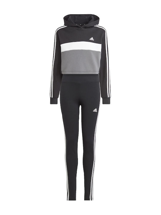 adidas Kids Sweatpants Set Black